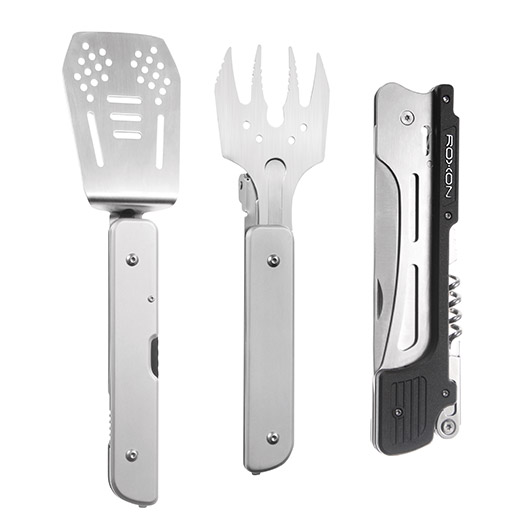 Roxon Grillbesteck MBT3 Multi BBQ Tool 6-in-1 Bild 1