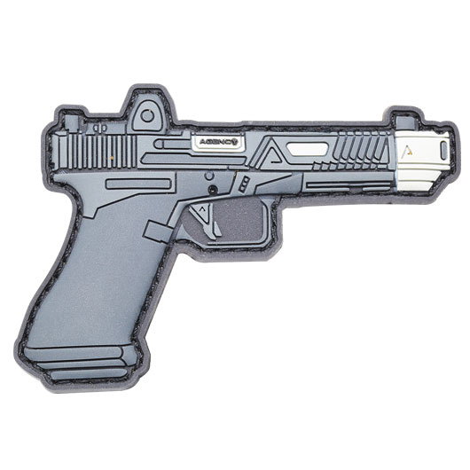 RWA 3D Rubber Patch Agency Arms Comp'd 17 Pistole grau