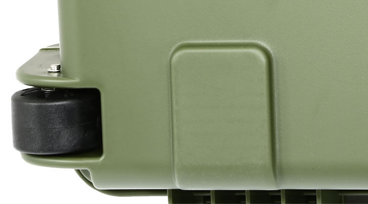 Nuprol Large Hard Case Waffenkoffer / Trolley 109 x 39,5 x 16 cm Waben-Schaumstoff oliv Bild 7