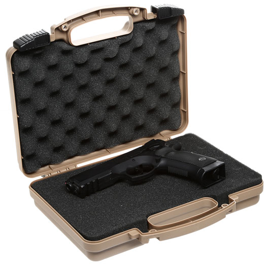 Nuprol Small Hard Case Pistolenkoffer 31 x 21 x 6,5 cm PnP-Schaumstoff tan Bild 4