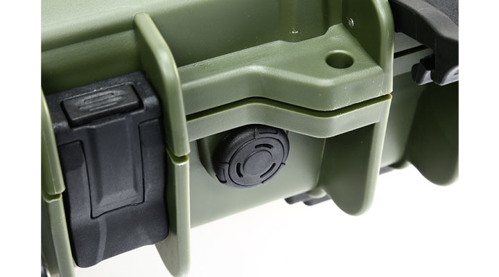 Nuprol Medium Hard Case Waffenkoffer / Trolley 80 x 40 x 17,5 cm PnP-Schaumstoff oliv Bild 10