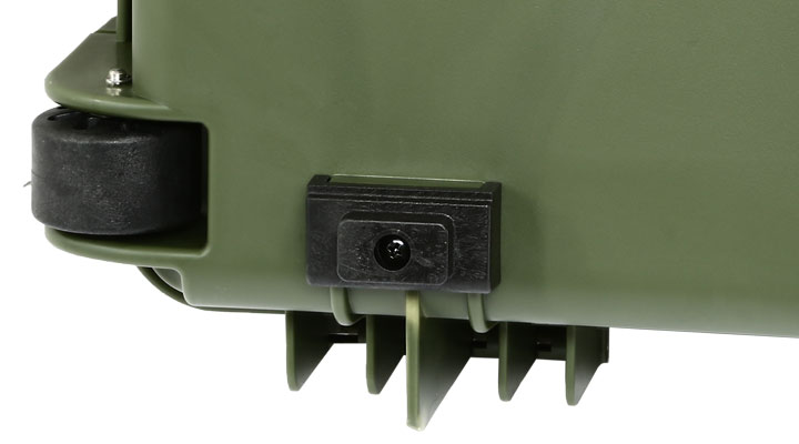 Nuprol Medium Hard Case Waffenkoffer / Trolley 80 x 40 x 17,5 cm PnP-Schaumstoff oliv Bild 9