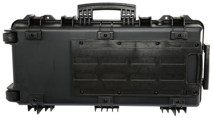 Nuprol Medium Hard Case Waffenkoffer / Trolley 80 x 40 x 17,5 cm Waben-Schaumstoff schwarz Bild 3