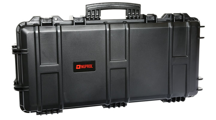 Nuprol Medium Hard Case Waffenkoffer / Trolley 80 x 40 x 17,5 cm PnP-Schaumstoff schwarz Bild 1
