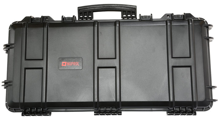 Nuprol Medium Hard Case Waffenkoffer / Trolley 80 x 40 x 17,5 cm PnP-Schaumstoff schwarz Bild 2