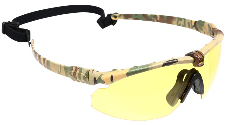 Nuprol Battle Pro Protective Airsoft Schutzbrille camo / gelb Bild 1