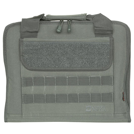 Nuprol PMC Deluxe Single Pistol Case / Tasche 36 x 28,5 x 4 cm grau