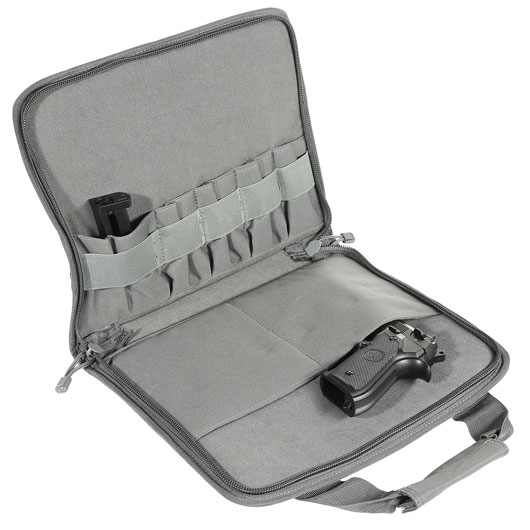 Nuprol PMC Deluxe Single Pistol Case / Tasche 36 x 28,5 x 4 cm grau Bild 3