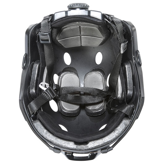 Nuprol Airsoft Helm  FAST Railed mit NVG Mount schwarz Bild 4