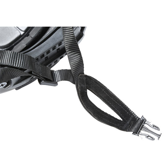 Nuprol Airsoft Helm  FAST Railed mit NVG Mount schwarz Bild 8