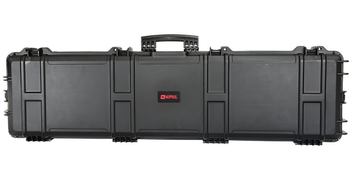 Nuprol X-Large Hard Case Waffenkoffer / Trolley 139 x 39,5 x 16 cm Waben-Schaumstoff schwarz Bild 2