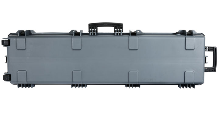 Nuprol X-Large Hard Case Waffenkoffer / Trolley 139 x 39,5 x 16 cm Waben-Schaumstoff grau Bild 3