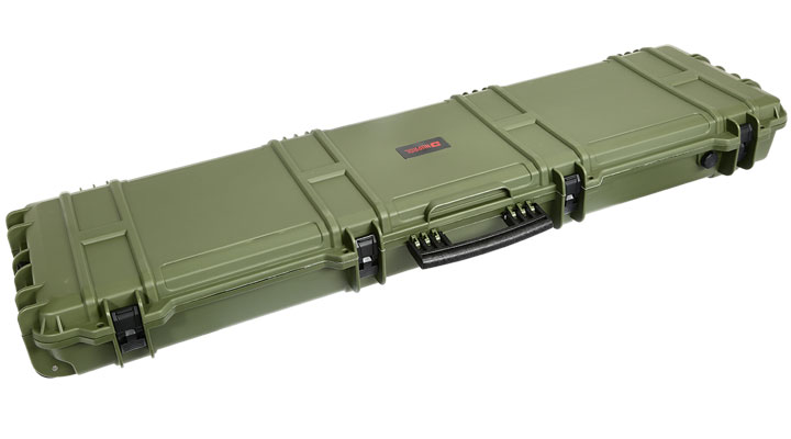 Nuprol X-Large Hard Case Waffenkoffer / Trolley 139 x 39,5 x 16 cm PnP-Schaumstoff oliv