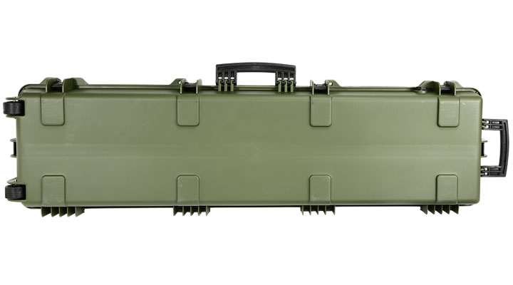 Nuprol X-Large Hard Case Waffenkoffer / Trolley 139 x 39,5 x 16 cm PnP-Schaumstoff oliv Bild 3