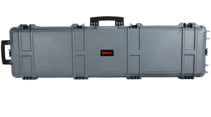 Nuprol X-Large Hard Case Waffenkoffer / Trolley 139 x 39,5 x 16 cm PnP-Schaumstoff grau Bild 2