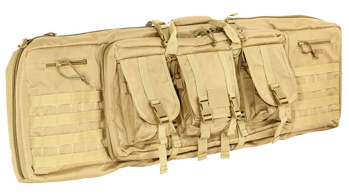 Nuprol 46 Zoll / 117 cm PMC Deluxe Soft Rifle Bag / Gewehr-Futteral tan