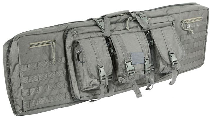 Nuprol 46 Zoll / 117 cm PMC Deluxe Soft Rifle Bag / Gewehr-Futteral grau