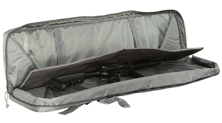 Nuprol 46 Zoll / 117 cm PMC Deluxe Soft Rifle Bag / Gewehr-Futteral grau Bild 5