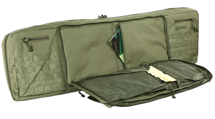 Nuprol 46 Zoll / 117 cm PMC Deluxe Soft Rifle Bag / Gewehr-Futteral oliv Bild 7