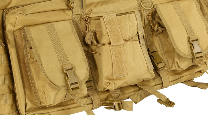 Nuprol 42 Zoll / 108 cm PMC Deluxe Soft Rifle Bag / Gewehr-Futteral tan Bild 6