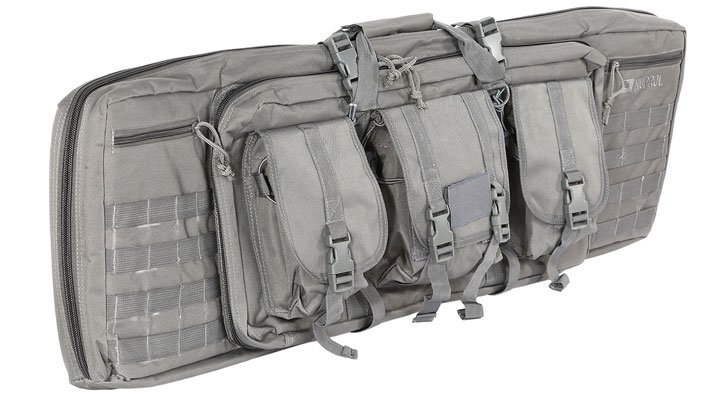 Nuprol 42 Zoll / 108 cm PMC Deluxe Soft Rifle Bag / Gewehr-Futteral grau