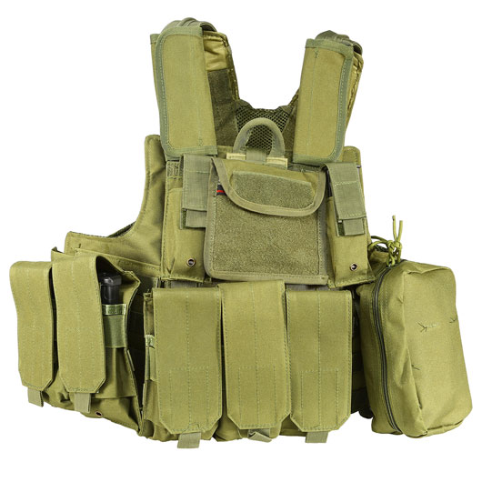 Nuprol RTG Molle Tactical Vest Einsatzweste oliv