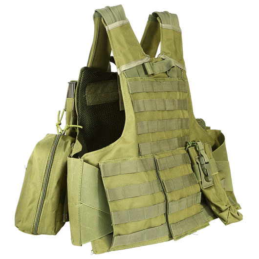 Nuprol RTG Molle Tactical Vest Einsatzweste oliv Bild 3