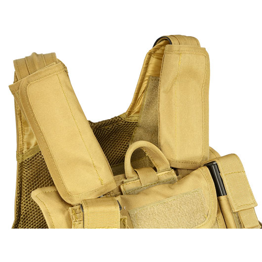 Nuprol RTG Molle Tactical Vest Einsatzweste tan Bild 6