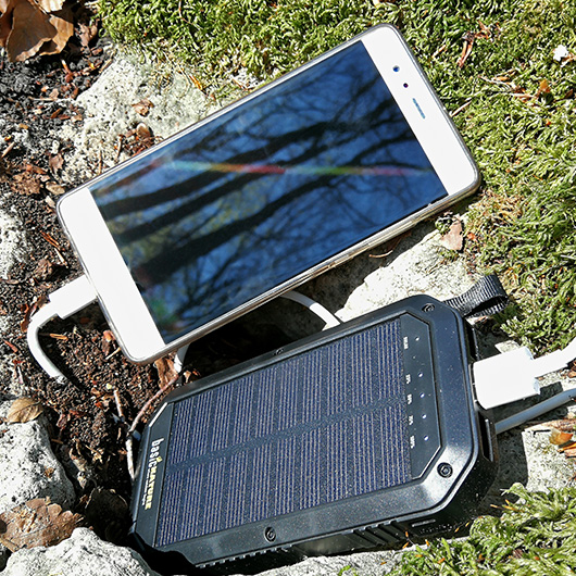 Basic Nature Powerbank 20 fr Smartphones, Tablets Bild 1