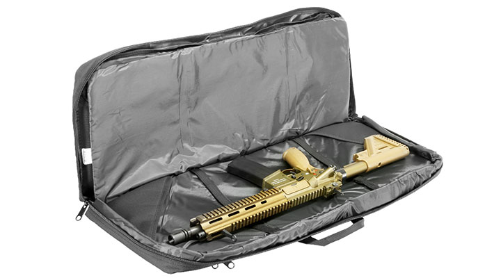 MFH Gewehrtasche schwarz f. 2 Waffen Länge 95cm Bild 4