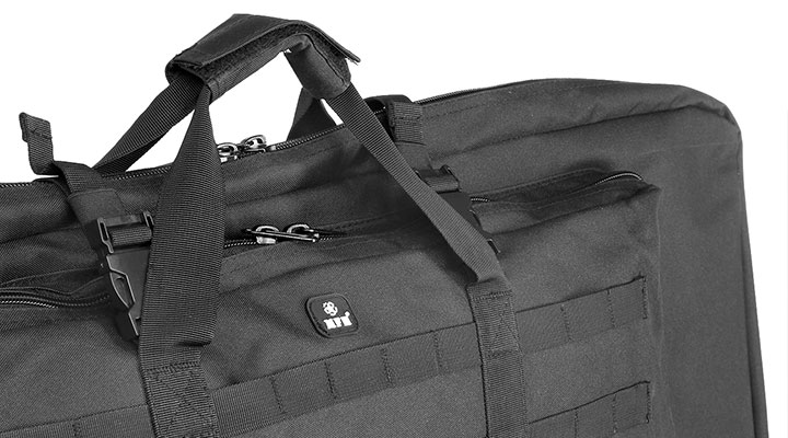 MFH Gewehrtasche schwarz f. 2 Waffen Länge 95cm Bild 7