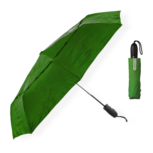 Lifeventure Regenschirm Trek mit Öffnungs- und Schließautomatik grün