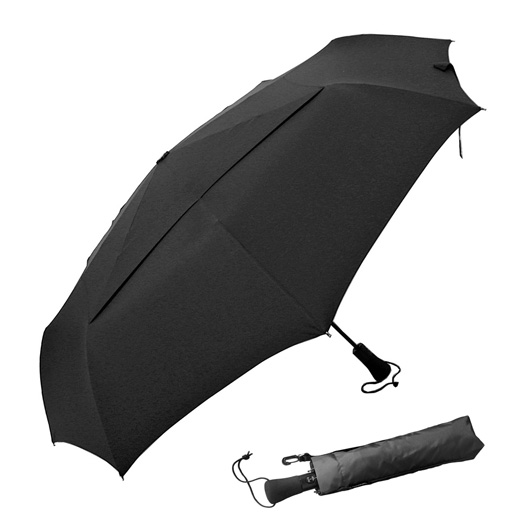 ShedRain Regenschirm Wind Pro mit Öffnungs- und Schließautomatik schwarz Gr.L