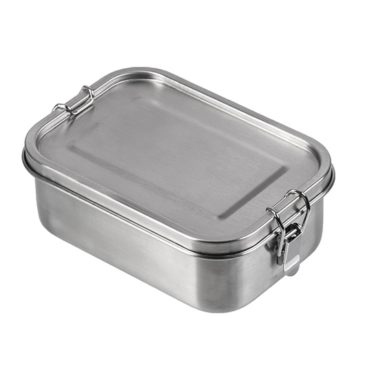 Mil-Tec Brotzeitdose Edelstahl Lunchbox 16cm