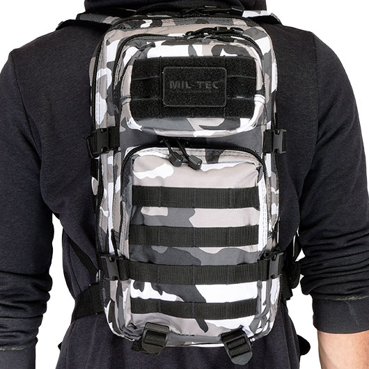 Mil-Tec Rucksack Assault Ranger Pack 20 Liter urban camo Bild 9