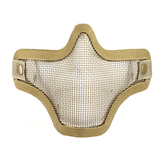 ASG Strike Systems Full Mesh Mask Airsoft Gittermaske Lower Face tan Bild 5