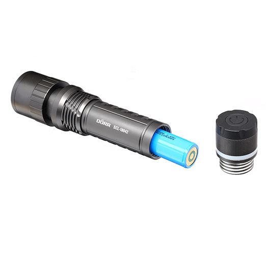 Drr Zoom LED Taschenlampe SCL-18042 inkl. Ladestation anthrazit Bild 7