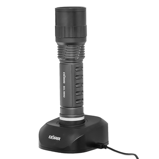 Drr Zoom LED Taschenlampe SCL-18042 inkl. Ladestation anthrazit Bild 9