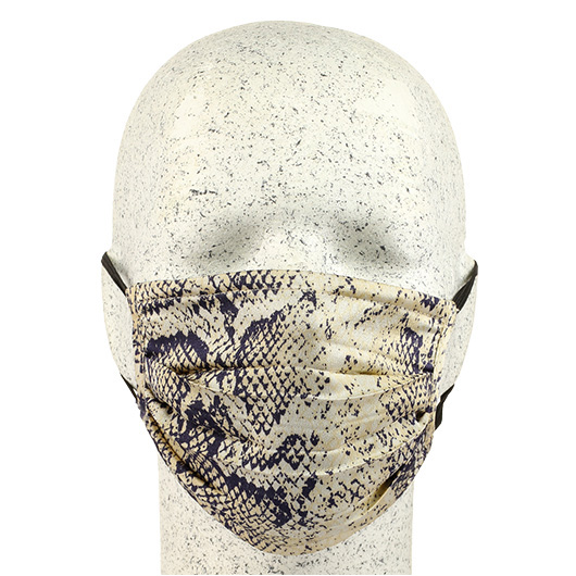 Stoffmaske Snake Polyester verstellbar Bild 1