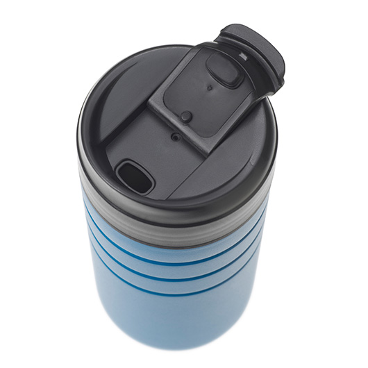 Esbit Thermobecher Majoris Edelstahl 0,45 Liter blau Bild 1