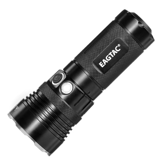 EAGTAC LED-Taschenlampe MX30L3 Kit 3300 Lumen schwarz inkl. Diffusorkappe, Lanyard und Nylonholster Bild 1