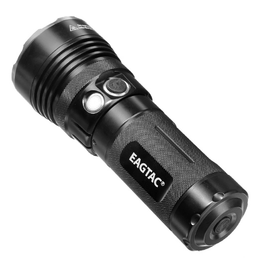 EAGTAC LED-Taschenlampe MX30L3 Kit 3300 Lumen schwarz inkl. Diffusorkappe, Lanyard und Nylonholster Bild 6