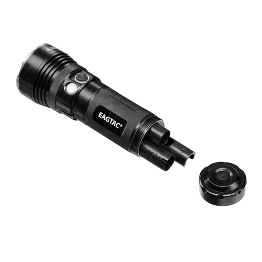EAGTAC LED-Taschenlampe MX30L3 Kit 3300 Lumen schwarz inkl. Diffusorkappe, Lanyard und Nylonholster Bild 8