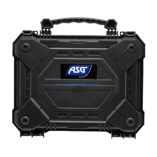 ASG Tactical Pistol Case Pistolenkoffer 29 x 21 x 6 cm Cubed-Schaumstoff IPX7 / IK08 schwarz Bild 2
