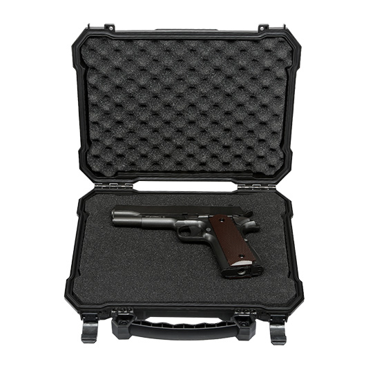 ASG Tactical Pistol Case Pistolenkoffer 29 x 21 x 6 cm Cubed-Schaumstoff IPX7 / IK08 schwarz Bild 5