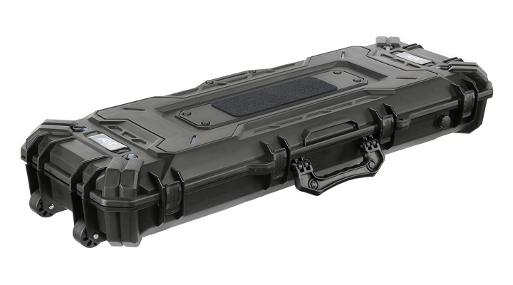 ASG Tactical Rifle Case Waffenkoffer / Trolley 102 x 32,5 x 9 cm Cubed-Schaumstoff IPX7 schwarz