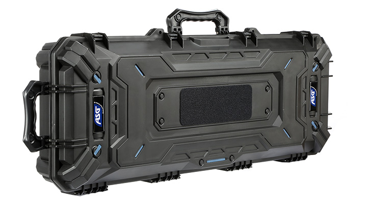 ASG Tactical Rifle Case Waffenkoffer / Trolley 102 x 32,5 x 9 cm Cubed-Schaumstoff IPX7 schwarz Bild 1