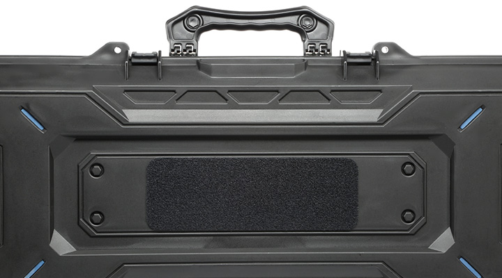 ASG Tactical Rifle Case Waffenkoffer / Trolley 102 x 32,5 x 9 cm Cubed-Schaumstoff IPX7 schwarz Bild 10