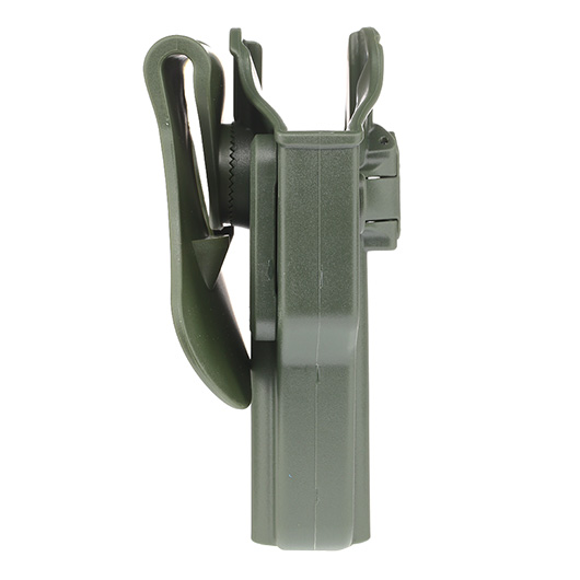 Amomax Per-Fit Universal Tactical Holster Polymer Paddle - passend fr ber 80 Pistolen Rechts oliv Bild 2