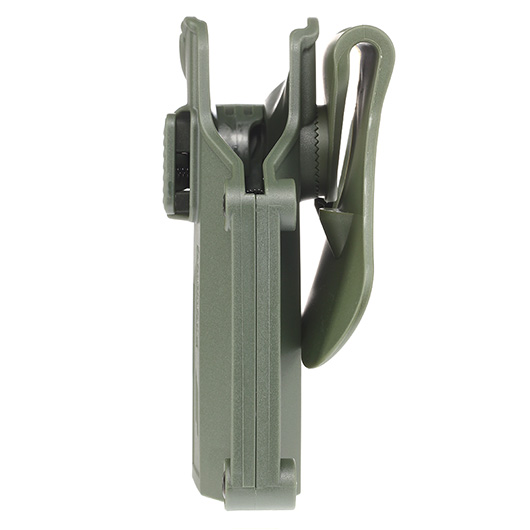 Amomax Per-Fit Universal Tactical Holster Polymer Paddle - passend fr ber 80 Pistolen Rechts oliv Bild 6
